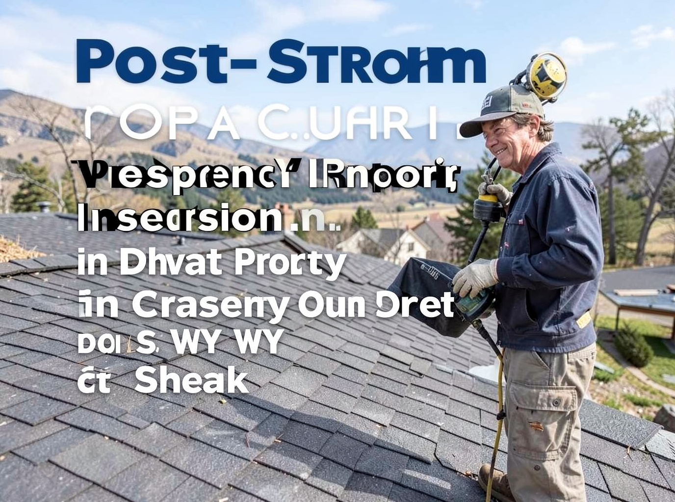 Post-Storm Roof Inspection: What Property Owners in Casper, WY Should Check