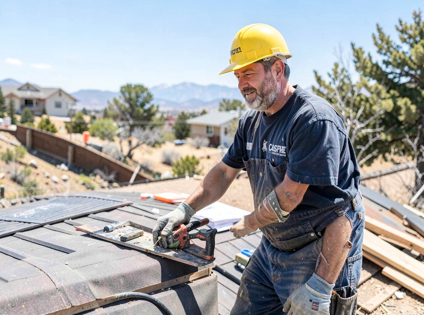 roofing contractor in Midwest, WY