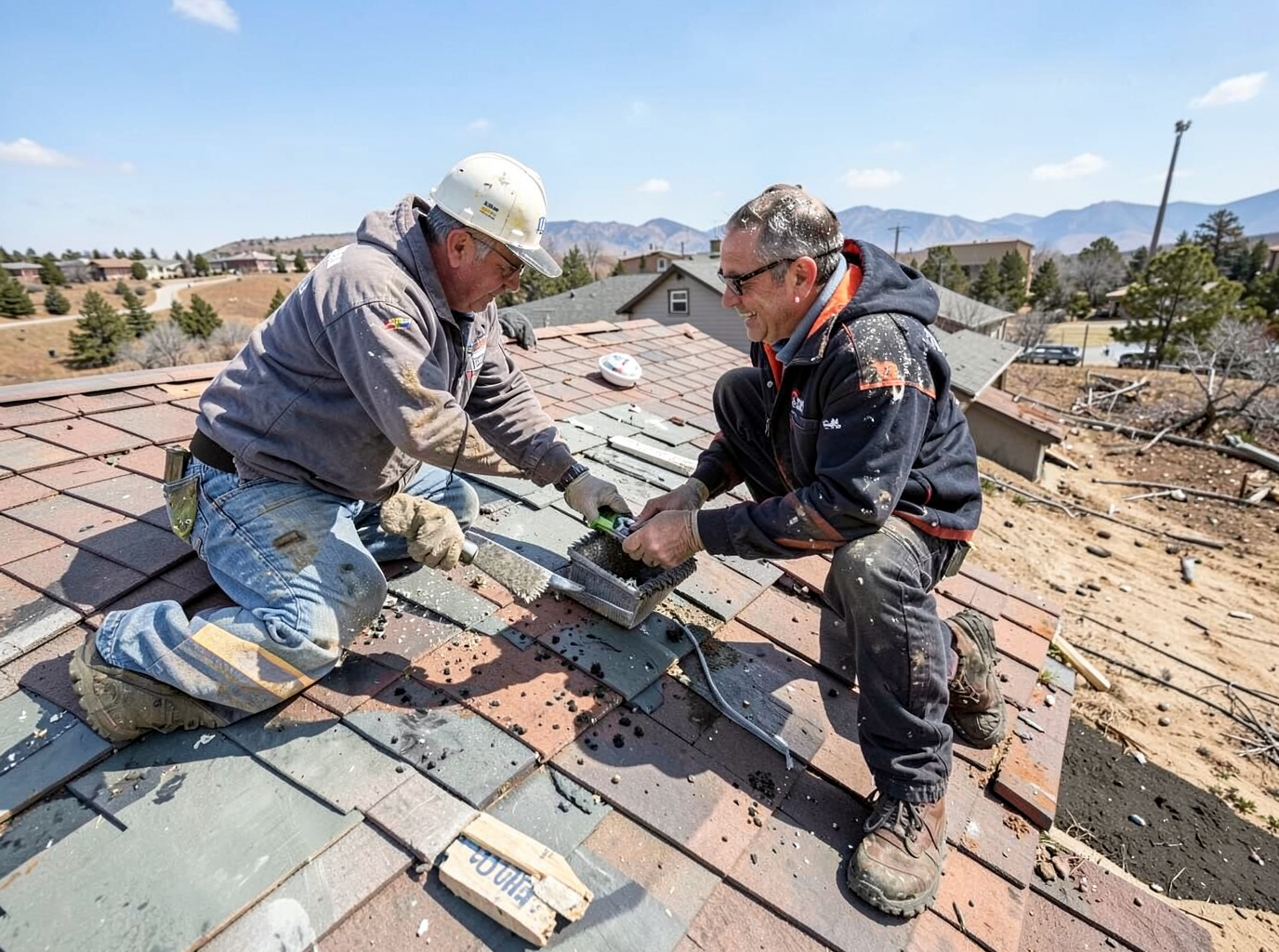 Hail Damage Roof Repair in Casper